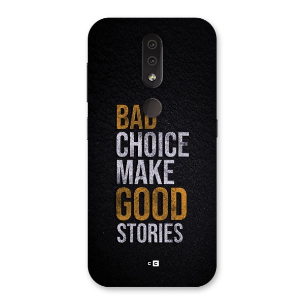 Make Good Stories Back Case for Nokia 4.2
