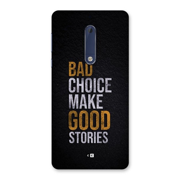 Make Good Stories Back Case for Nokia 5