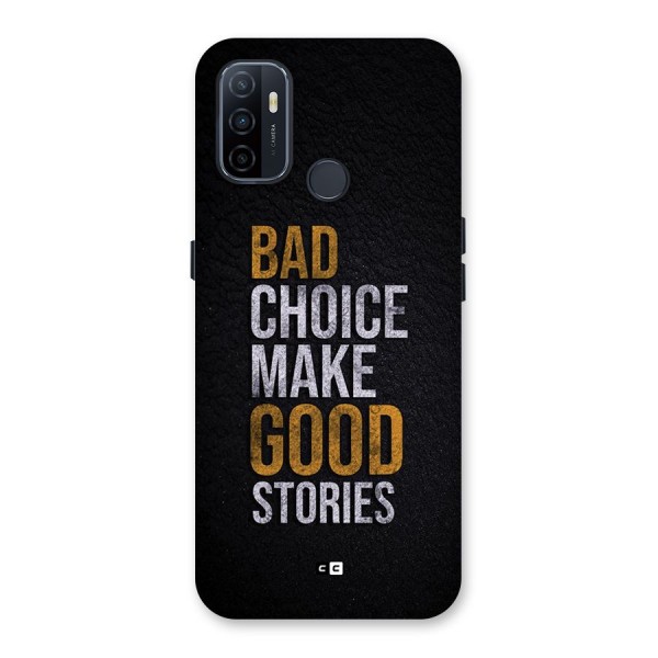 Make Good Stories Back Case for Oppo A32