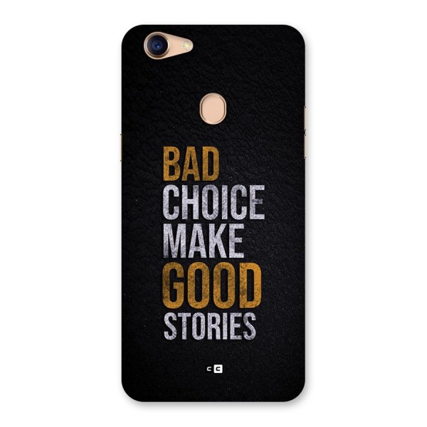 Make Good Stories Back Case for Oppo F5 Youth