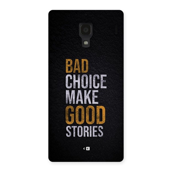 Make Good Stories Back Case for Redmi 1s