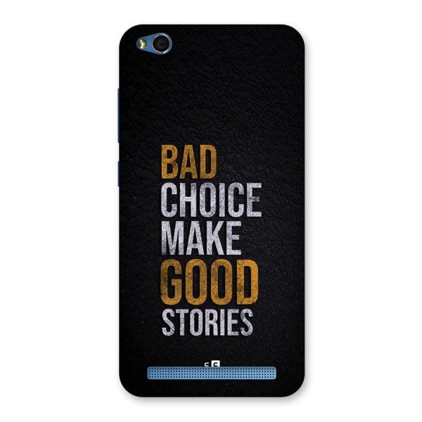 Make Good Stories Back Case for Redmi 5A