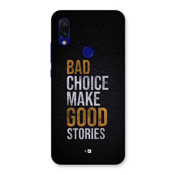 Make Good Stories Back Case for Redmi 7