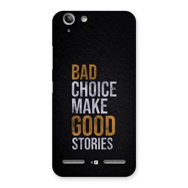 Make Good Stories Back Case for Vibe K5 Plus