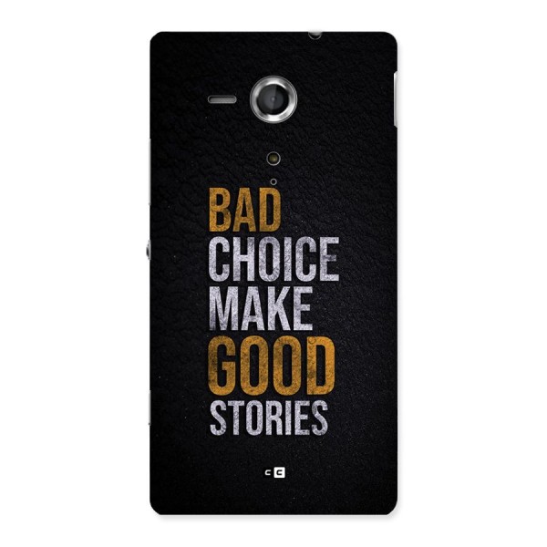 Make Good Stories Back Case for Xperia Sp