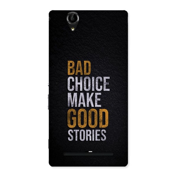 Make Good Stories Back Case for Xperia T2