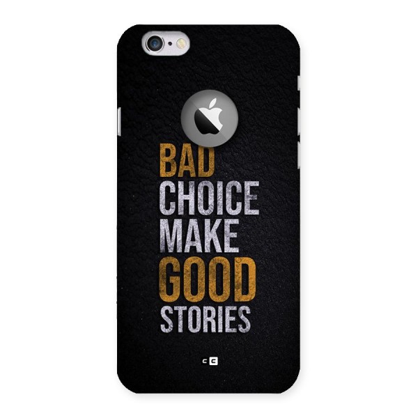 Make Good Stories Back Case for iPhone 6 Logo Cut
