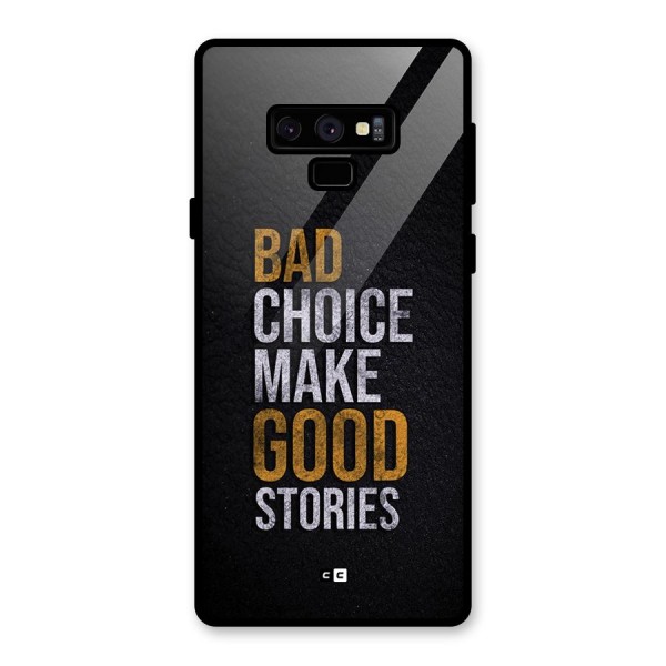Make Good Stories Glass Back Case for Galaxy Note 9