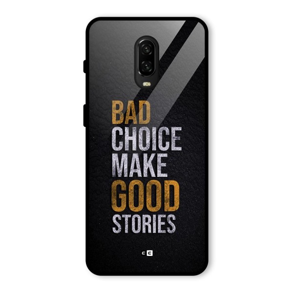 Make Good Stories Glass Back Case for OnePlus 6T