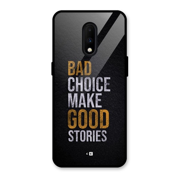 Make Good Stories Glass Back Case for OnePlus 7