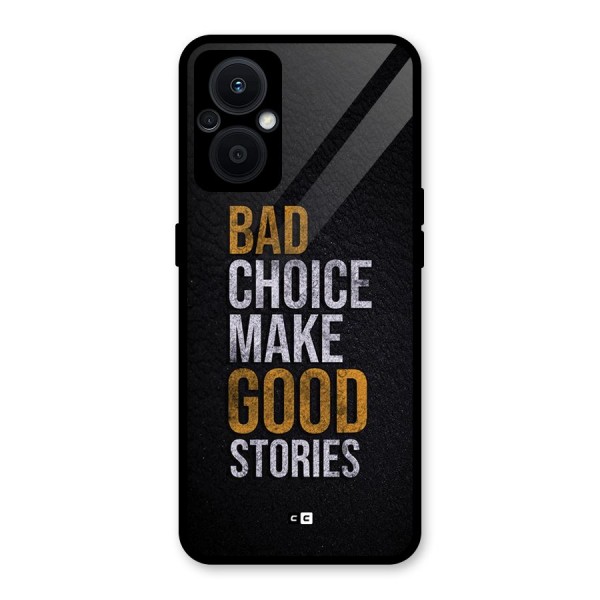 Make Good Stories Glass Back Case for Oppo F21s Pro 5G