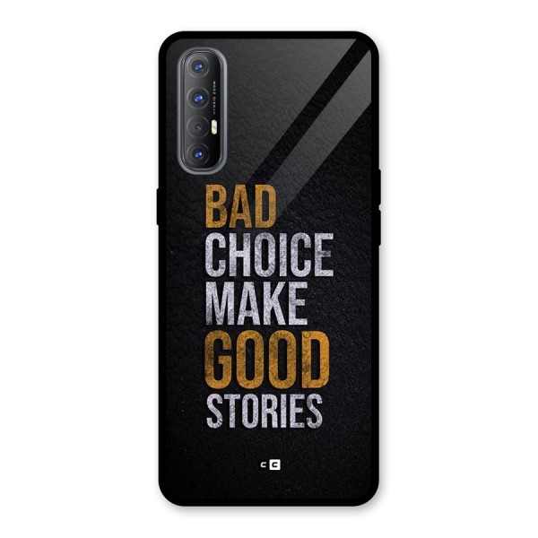 Make Good Stories Glass Back Case for Oppo Reno3 Pro