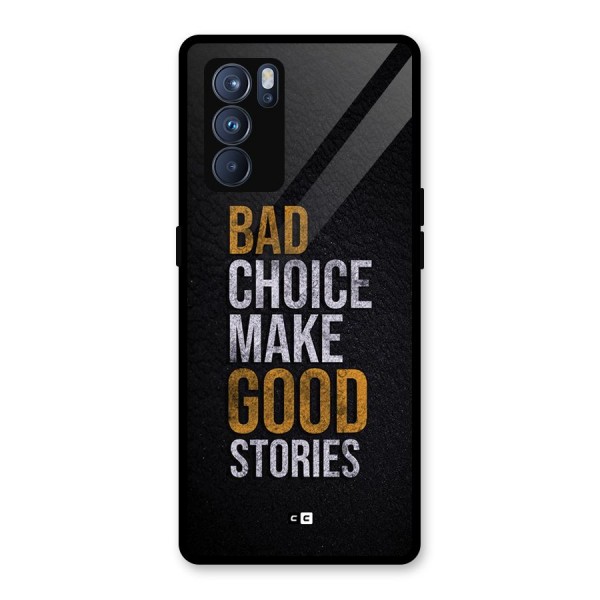 Make Good Stories Glass Back Case for Oppo Reno6 Pro 5G