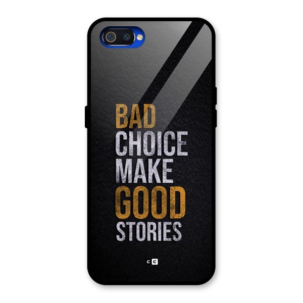 Make Good Stories Glass Back Case for Realme C2