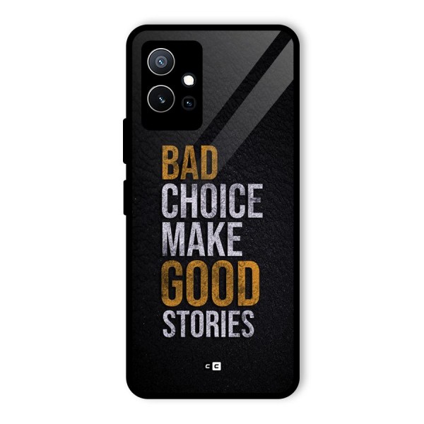 Make Good Stories Glass Back Case for Vivo iQOO Z6
