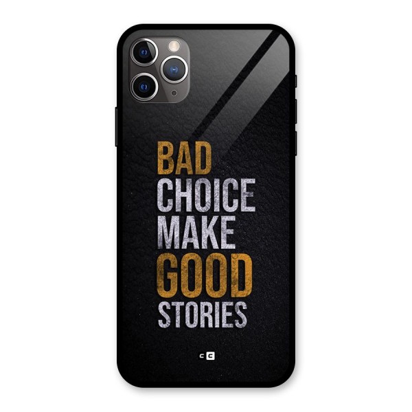 Make Good Stories Glass Back Case for iPhone 11 Pro Max