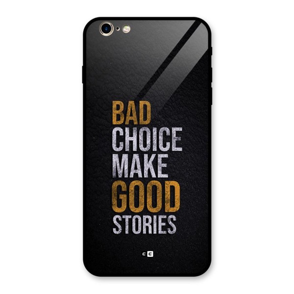Make Good Stories Glass Back Case for iPhone 6 Plus 6S Plus
