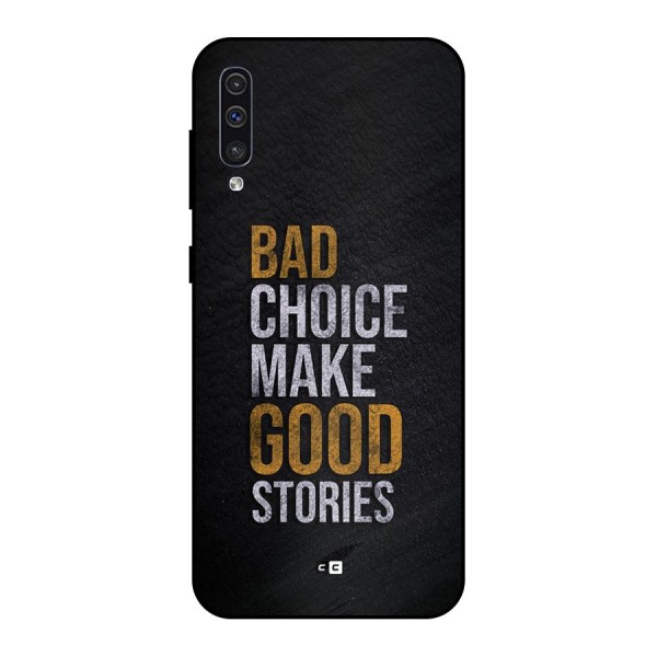 Make Good Stories Metal Back Case for Galaxy A30s