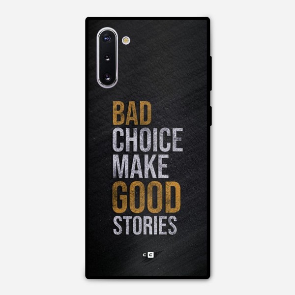 Make Good Stories Metal Back Case for Galaxy Note 10