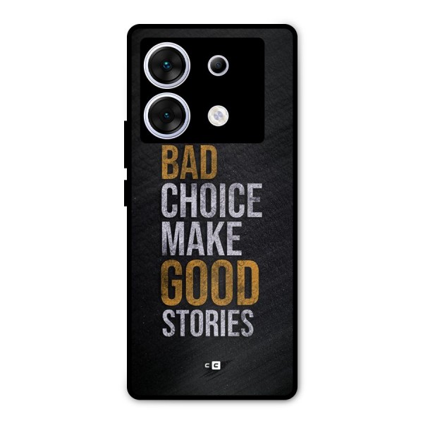 Make Good Stories Metal Back Case for Infinix Zero 30 5G