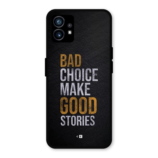 Make Good Stories Metal Back Case for Nothing Phone 1