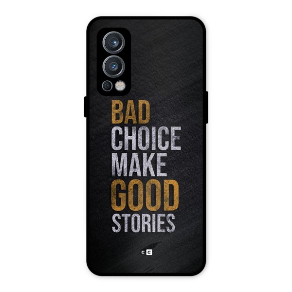 Make Good Stories Metal Back Case for OnePlus Nord 2 5G
