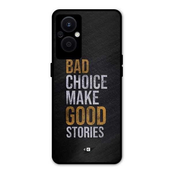Make Good Stories Metal Back Case for Oppo F21s Pro 5G