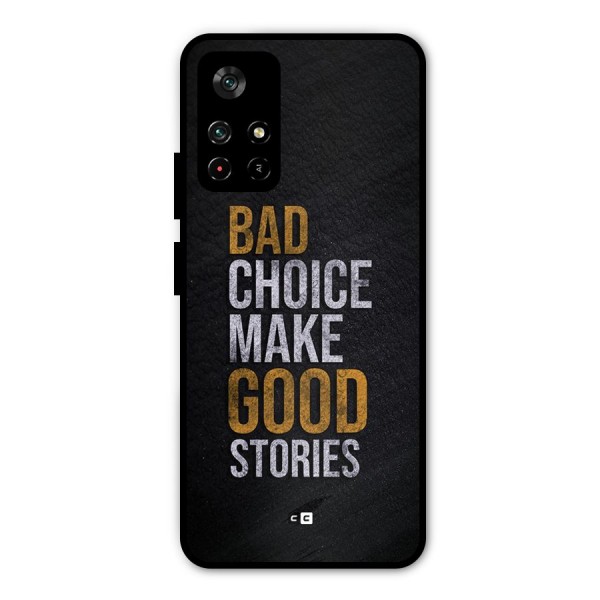 Make Good Stories Metal Back Case for Poco M4 Pro 5G