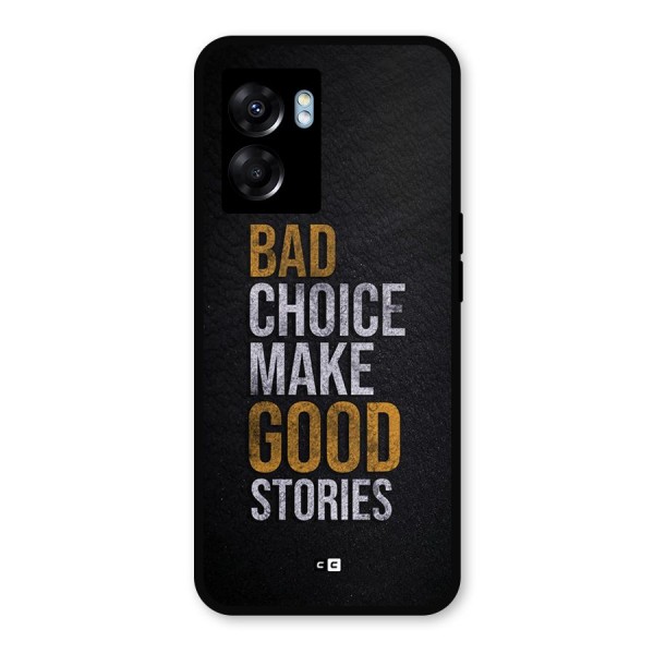Make Good Stories Metal Back Case for Realme Narzo 50 5G