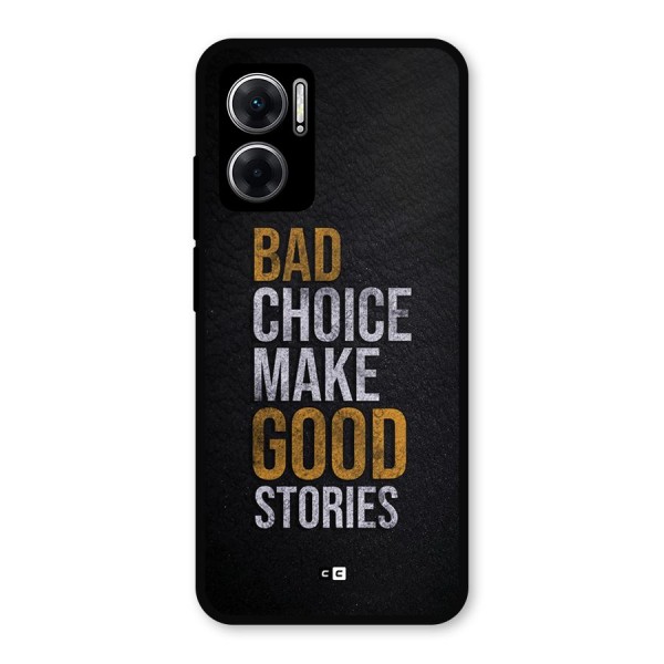 Make Good Stories Metal Back Case for Redmi 11 Prime 5G