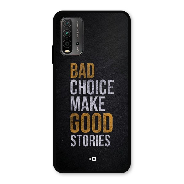 Make Good Stories Metal Back Case for Redmi 9 Power