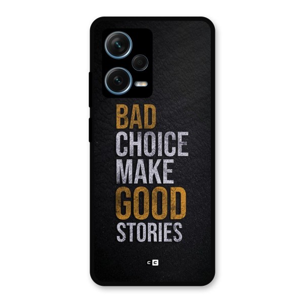 Make Good Stories Metal Back Case for Redmi Note 12 Pro Plus 5G