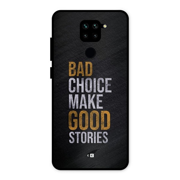 Make Good Stories Metal Back Case for Redmi Note 9