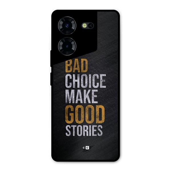 Make Good Stories Metal Back Case for Tecno Pova 5 Pro 5G