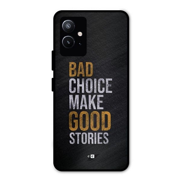 Make Good Stories Metal Back Case for Vivo T1 5G
