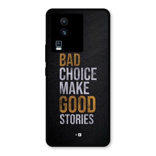 Make Good Stories Metal Back Case for iQOO Neo 7 Pro