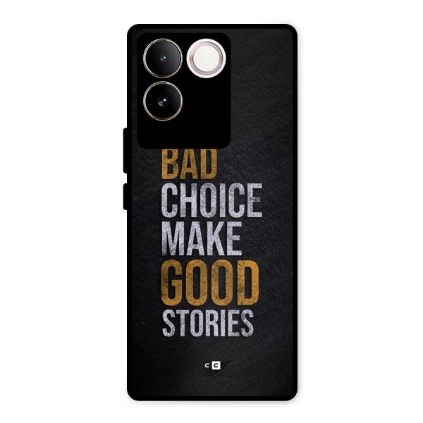 Make Good Stories Metal Back Case for iQOO Z7 Pro