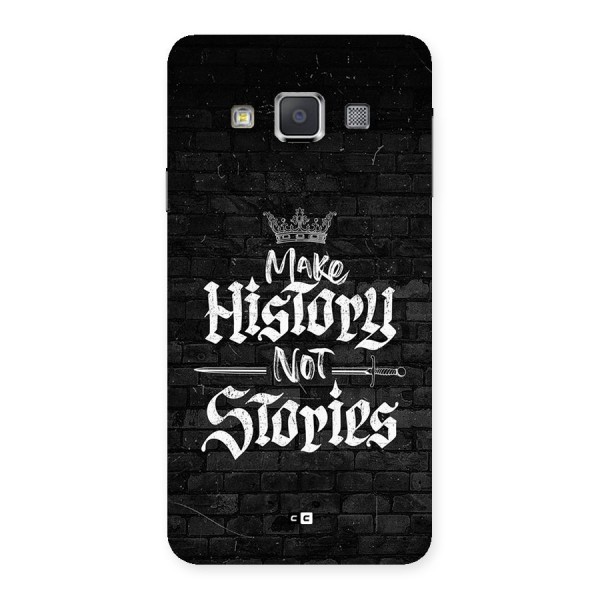 Make History Back Case for Galaxy A3