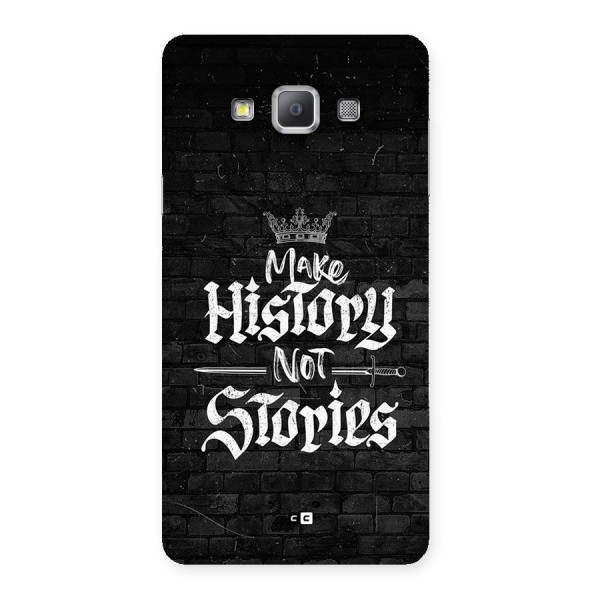 Make History Back Case for Galaxy A7