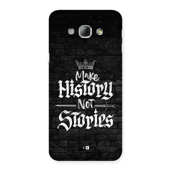 Make History Back Case for Galaxy A8