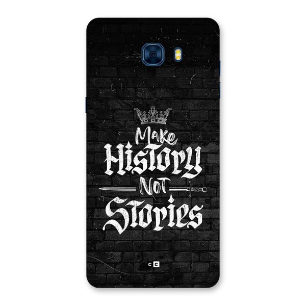 Make History Back Case for Galaxy C7 Pro