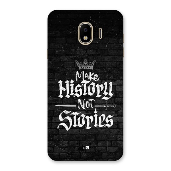 Make History Back Case for Galaxy J4