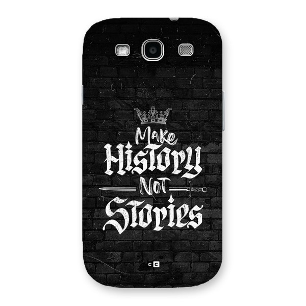 Make History Back Case for Galaxy S3