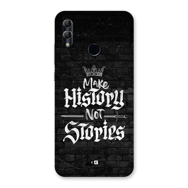 Make History Back Case for Honor 10 Lite