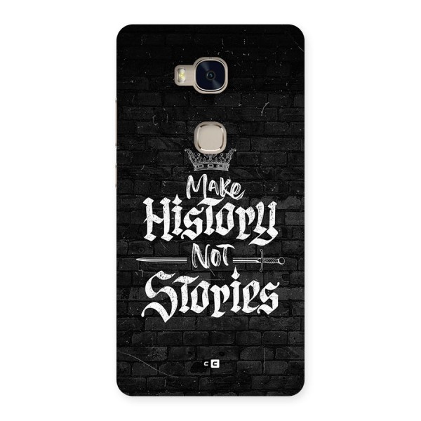 Make History Back Case for Honor 5X