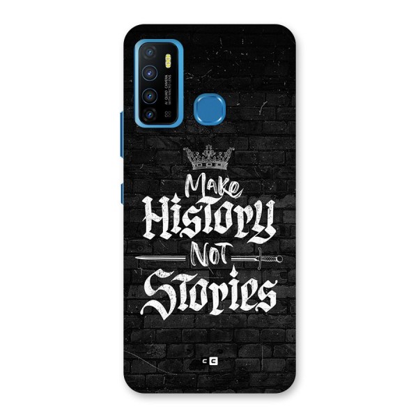 Make History Back Case for Infinix Hot 9