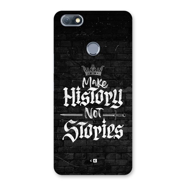 Make History Back Case for Infinix Note 5