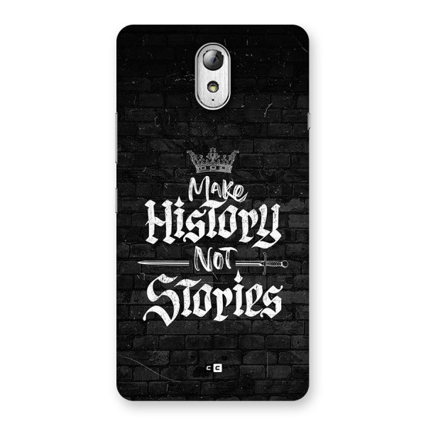 Make History Back Case for Lenovo Vibe P1M