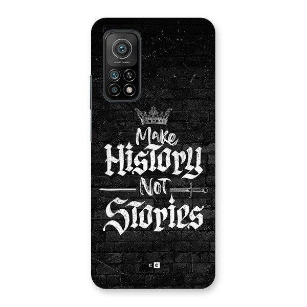 Make History Back Case for Mi 10T 5G