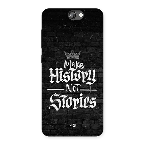 Make History Back Case for One A9